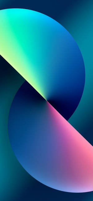 Iphone 13 Ligblou agtergrond — iPhone Air Muurpapier