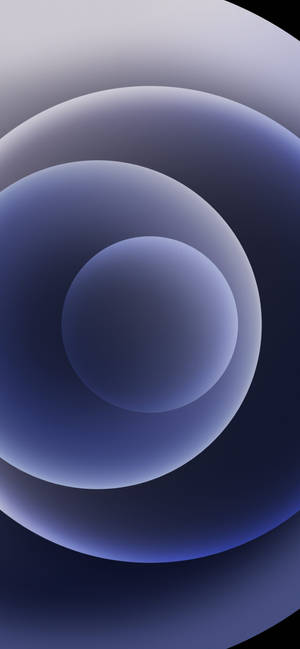 Iphone 13 pers abstract sirkels agtergrond — iPhone 13 Muurpapier