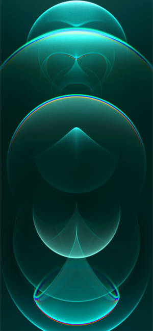 iPhone 14 Neon Groen — Galaxy S25 Ultra Muurpapier