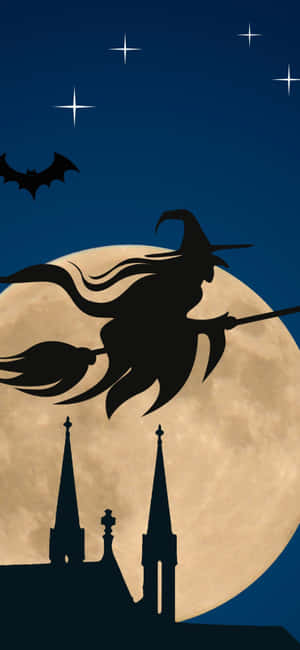 Iphone Halloween Agtergrond — Tecno Spark 40 Pro Muurpapier