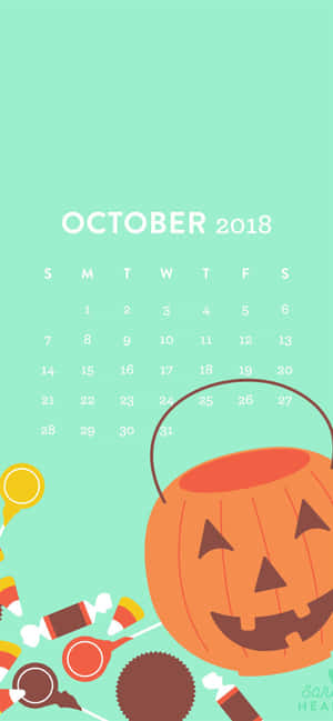 iPhone Halloween-agtergrond — iPhone 12 Muurpapier