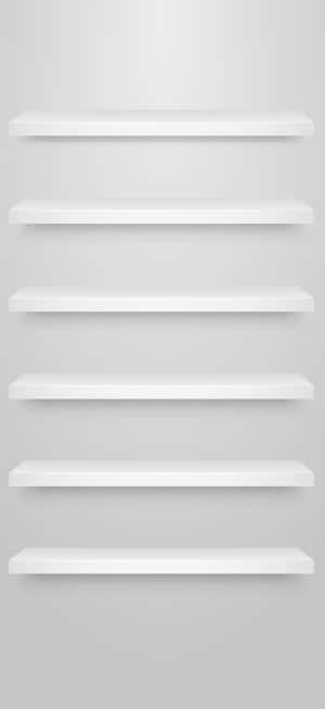 iPhone Wit Rakke — Infinix Smart 10 HD Muurpapier