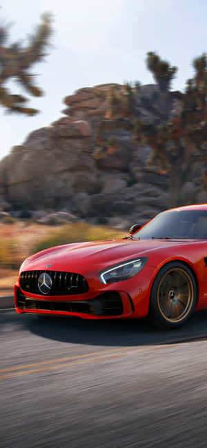 Iphone X Amg Gt-r Agtergrond — iPhone 11 Pro Max Muurpapier