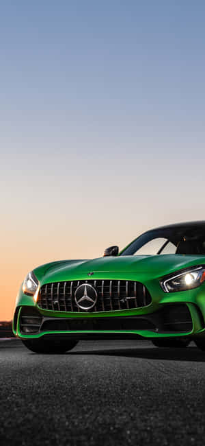 Iphone X Amg Gt-r Agtergrond — iPhone X Muurpapier
