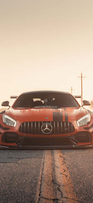 Iphone X Amg Gt-r Agtergrond — iPhone 11 Muurpapier