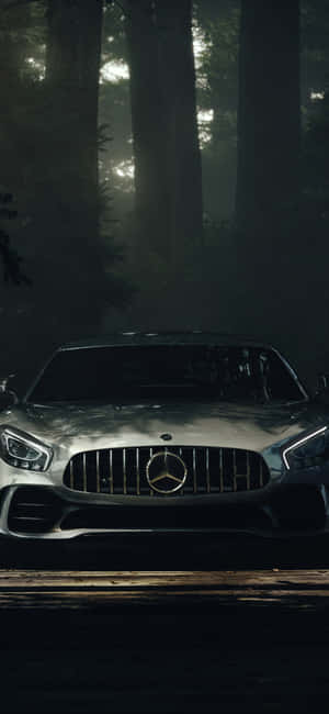 Iphone X Amg Gt-r Agtergrond — iPhone X Muurpapier