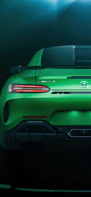 iPhone X AMG GT-R Agtergrond — iPhone X Muurpapier