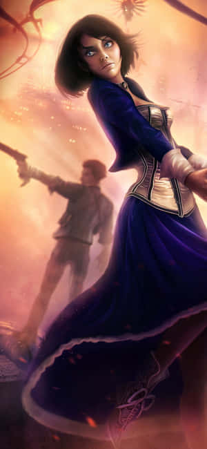 Iphone X Bioshock Infinite Agtergrond — Realme C75 Muurpapier