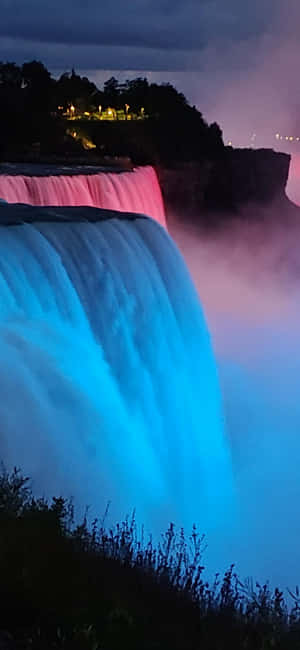 Iphone X Niagara Waterval Agtergrond — Redmi Note 17 Muurpapier