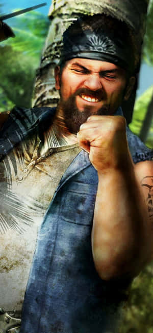 iPhone X Far Cry 3 Agtergrond — iPhone 12 Pro Muurpapier