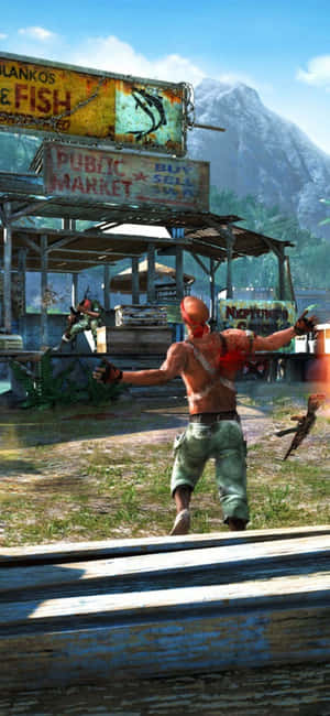 Iphone X Far Cry 3 Agtergrond — Nubia Focus 2 Ultra Muurpapier