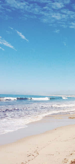 Iphone X Malibu Agtergrond — Vivo T4 Pro Muurpapier