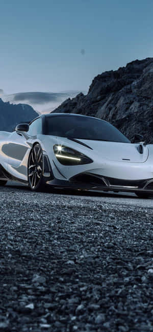 iPhone X McLaren 720s Agtergrond — iPhone 11 Muurpapier