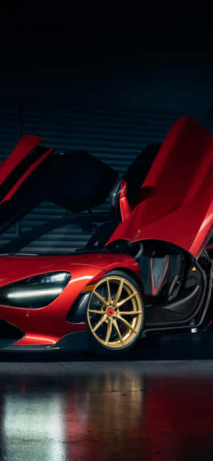 Iphone X Mclaren 720s Agtergrond — iPhone 16 Pro Muurpapier
