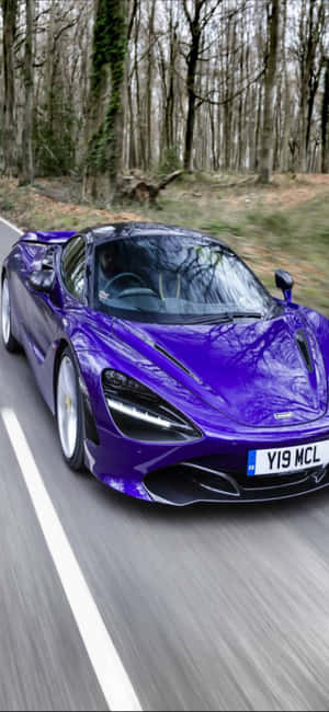 Iphone X Mclaren 720s Agtergrond — iPhone Xs Max Muurpapier