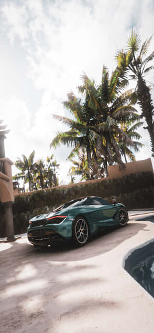 iPhone X McLaren 720s Agtergrond — iPhone Xr Muurpapier
