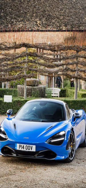 Iphone X Mclaren 720s Agtergrond — iPhone 14 Pro Muurpapier