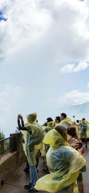 Iphone X Niagara Waterval Agtergrond — Moto G87 Muurpapier