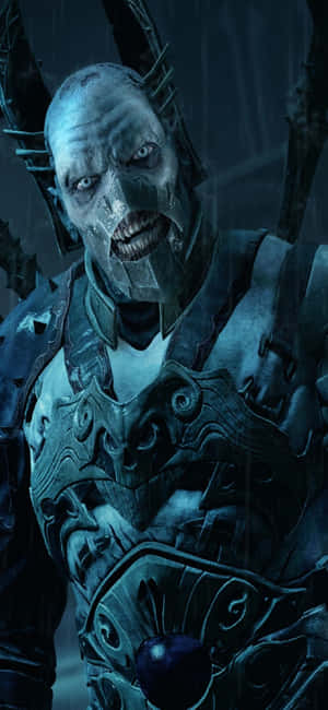 Iphone X Shadow Of Mordor Agtergrond — iPhone 12 Muurpapier