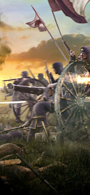 Iphone X Total War Shogun 2 Agtergrond — iPhone 14 Plus Muurpapier