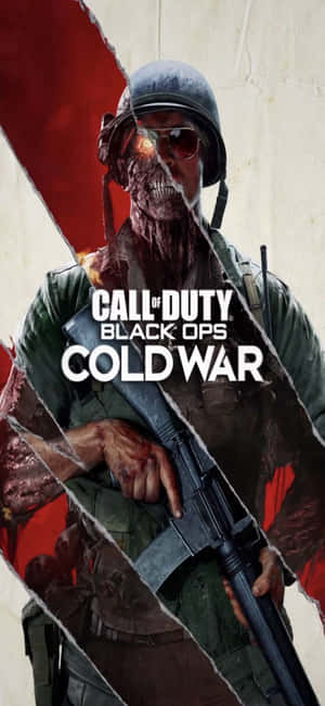 iPhone XS Call Of Duty Black Ops Cold War-agtergrond — Vivo T5x Muurpapier