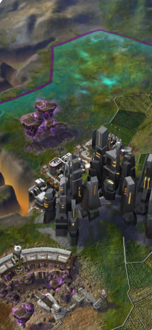 Iphone Xs Civilization Beyond Earth Agtergrond — Tecno Camon Air Muurpapier
