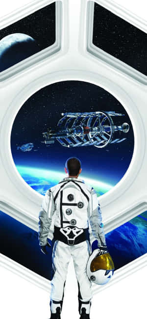 Iphone Xs Civilization Beyond Earth Agtergrond — iPhone 13 Muurpapier