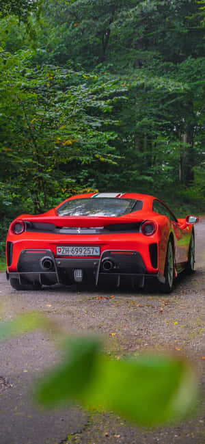 Iphone Xs Max Ferrari-agtergrond — RedMagic 10 Air Muurpapier