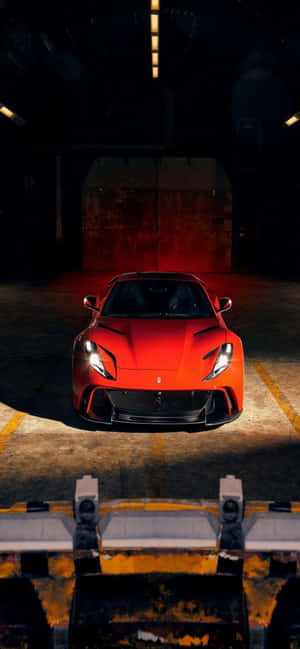Iphone Xs Max Ferrari Agtergrond — IQOO Z10 Lite Muurpapier