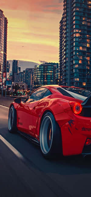 Iphone Xs Max Ferrari Agtergrond — Realme Narzo 80 Pro Muurpapier
