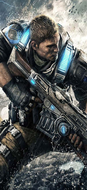 iPhone Xs Max Gears Of War 5 Agtergrond — Honor Play 80 Muurpapier