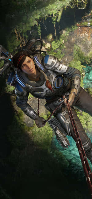 iPhone XS Max Gears of War 5 Agtergrond — iPhone 13 Muurpapier