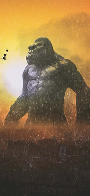 Iphone Xs Max Gorilla Agtergrond — iPhone 17 Muurpapier