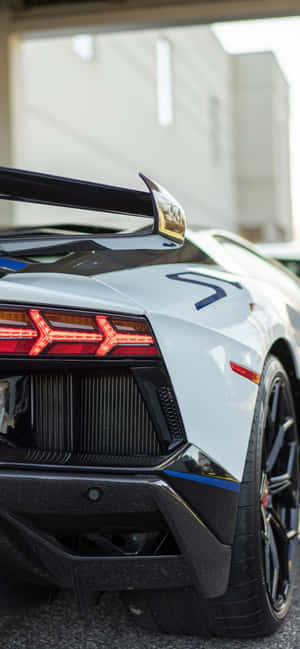 Iphone Xs Max Lamborghini Agtergrond — Galaxy F Muurpapier