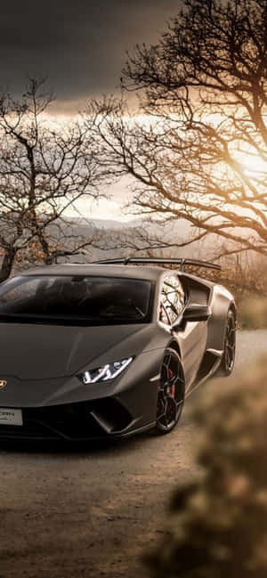 Iphone Xs Max Lamborghini Agtergrond — Tecno Pova 8 Pro Muurpapier