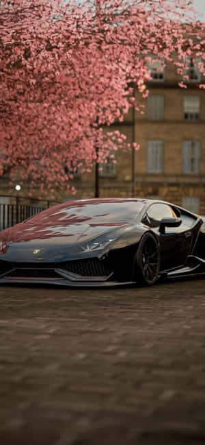 iPhone XS Max Lamborghini Agtergrond — iPhone 11 Pro Max Muurpapier