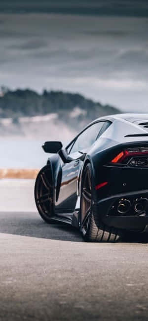 Iphone Xs Max Lamborghini Agtergrond — Galaxy F56 Muurpapier