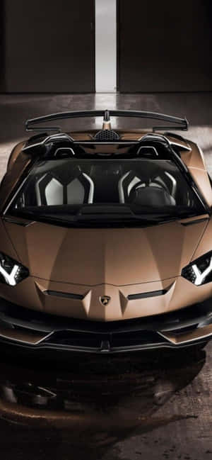 Iphone Xs Max Lamborghini Background — Samsung Galaxy S20 Muurpapier