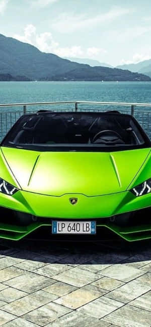 Iphone Xs Max Lamborghini Agtergrond — iPhone 12 Muurpapier