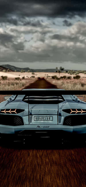 iPhone Xs Max Lamborghini Agtergrond — Tecno Pova 7 Ultra Muurpapier
