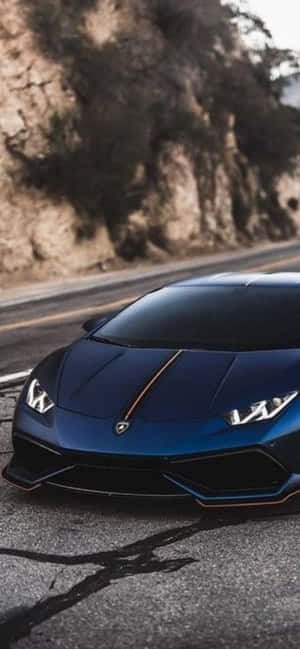 Iphone Xs Max Lamborghini Agtergrond — iPhone 13 Muurpapier