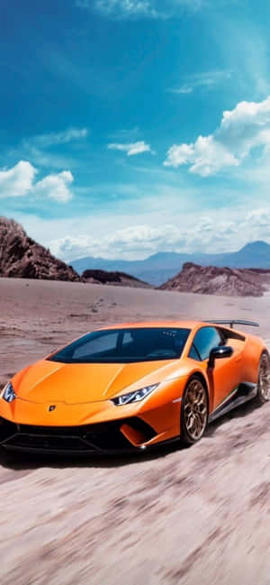 Iphone Xs Max Lamborghini Agtergrond — Tecno Pova 7 Pro Muurpapier