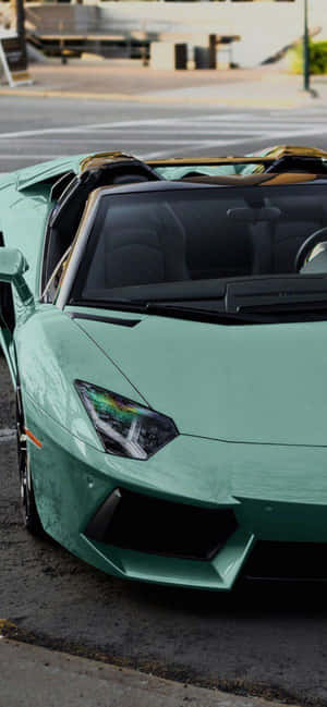 Iphone Xs Max Lamborghini Agtergrond — Tecno Pova 7 Ultra Muurpapier