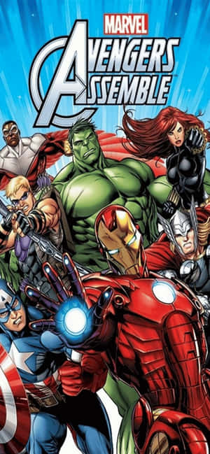 Iphone Xs Max Marvel Agtergrond — iPhone 16 Pro Max Muurpapier