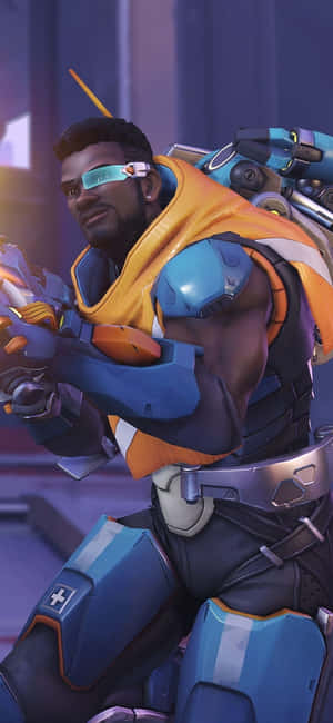 Iphone Xs Max Overwatch Agtergrond — IQOO Z Muurpapier