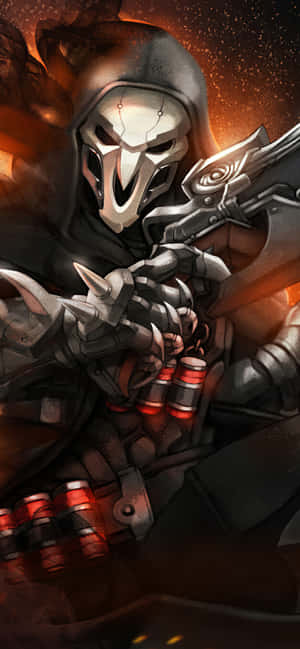 Iphone Xs Max Overwatch Agtergrond — iPhone 11 Pro Max Muurpapier