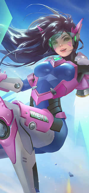 Iphone Xs Max Overwatch Agtergrond — IQOO Z10x Muurpapier