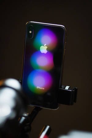 iPhone xs max refleksie agtergrond