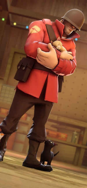 Iphone Xs Max Team Fortress 2 Agtergrond — iPhone 12 Pro Max Muurpapier