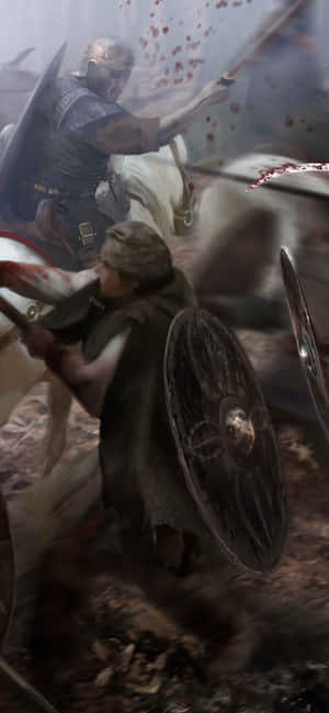 Iphone Xs Max Total War Attila Agtergrond — Tecno Camon 50 Pro Muurpapier